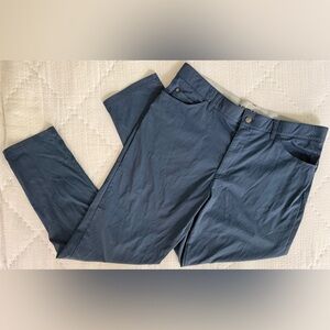 🚨NWOT Adidas Men’s Golf Pants 36 Slate Blue Stretch Lightweight Performance👖